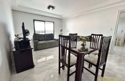 Apto 03 dorm(s), sendo 02 suítes, com sacada gourmet com vista para o morro na guilhermina em praia grande sp.