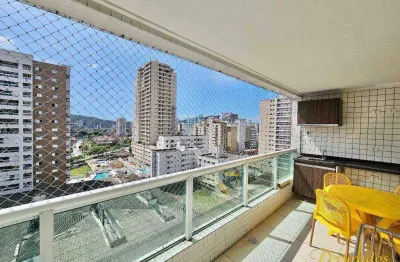 Apto de 2 dorm(s), sendo 1 suíte, lazer completo, varanda gourmet, 2 vagas no forte - praia grande -sp