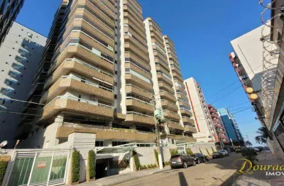 Apto 2 dorm(s), sendo1 suíte, 110m² , vista mar,  na guilhermina em praia grande – sp