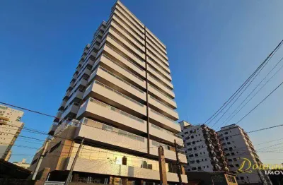 Apartamento com 2 dormitórios à venda, 80 m² por r$ 490.000,00 - tupi - praia grande/sp