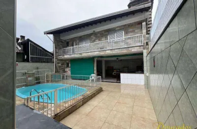 Casa com 3 dormitórios à venda, 235 m² por r$ 1.200.000,00 - aviação - praia grande/sp