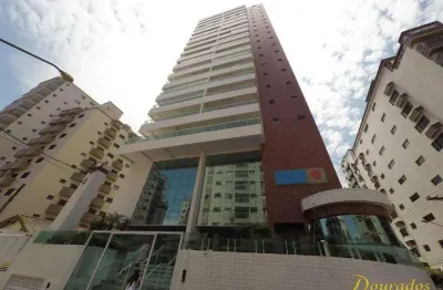 Apartamento de 2 dormitórios , sendo 2 suítes, varanda gourmet, aviação em praia grande sp.
