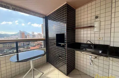 Apartamento com 2 dormitórios à venda, 62 m² por r$ 456.000,00 - vila guilhermina - praia grande/sp