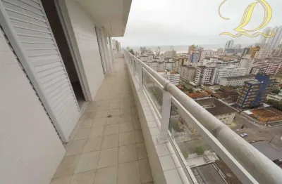 Apartamento com 3 dormitórios à venda, 140 m² - financia direto- - canto do forte - praia grande/sp