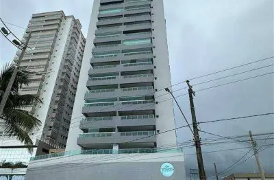 Apartamento com 2 dormitórios à venda, 77 m² por r$ 544.000,00 - caiçara. - praia grande/sp