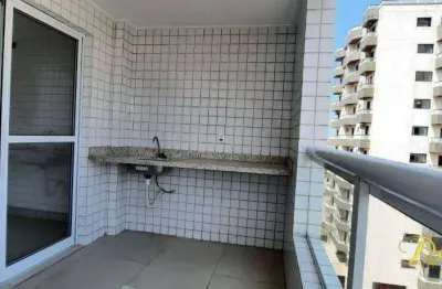 Apartamento com 1 dormitório à venda, 48 m² por r$ 355.000,00 - vila assunção - praia grande/sp