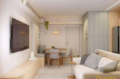 Apto em construção 2 dorm(s) com entrada de 29 mil apenas na guilhermina - praia grande/sp