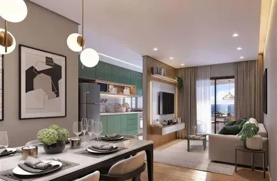 Apto de 2 dorm(s), sendo 1 suíte em construção frente mar!  apenas 49.600,00 de entrada