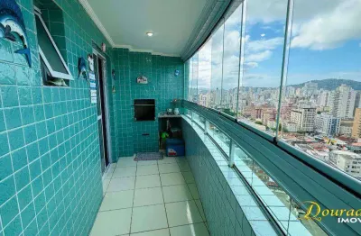 Apartamento de 2 dormitórios, sendo 1 suíte, lazer completo, no boqueirão em praia grande sp.