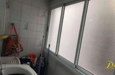 Apto de 2 dorm(s), sendo 1 suíte, com varanda e vista mar, ocian em praia grande sp.