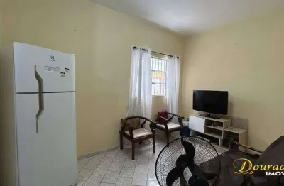 Apto de 1 dormitório, 1 vaga, andar térreo na aviação em praia grande sp.