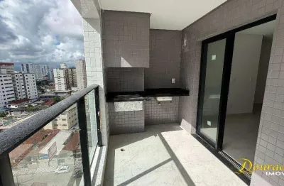 Apto novo de 2 dormitórios, sendo 2 suítes, alto padrão, aviação em praia grande sp.