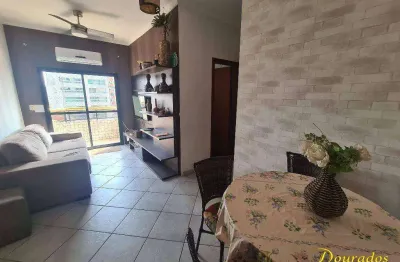 Apto de 2 dorm(s), sendo 1 suíte, mobiliado, na aviação em praia grande sp.