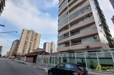 Apto de 2 dorm(s), sendo 1 suíte, sacada com vista mar , 80m², tupi em praia grande sp