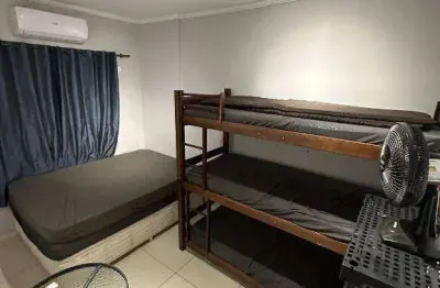 Apto de 1 dormitório com 1 vaga, lazer completo, aviação - praia grande sp.