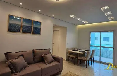 Apartamento com 2 dormitórios à venda, 70 m² por r$ 470.000,00 - aviação - praia grande/sp
