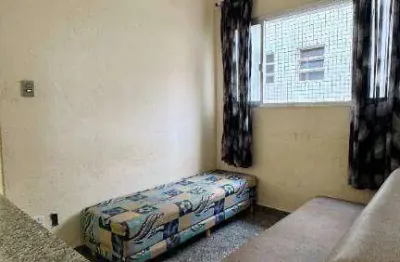 Kitnet com 1 dormitório à venda, 28 m² por r$ 185.000,00 - vila assunção - praia grande/sp