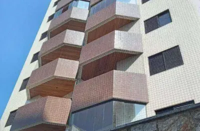 Apartamento com 1 dormitório à venda, 55 m² por r$ 300.000,00 - aviação - praia grande/sp