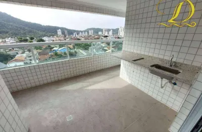 Apartamento com 2 dormitórios à venda, 88 m² por r$ 790.000,00 - canto do forte - praia grande/sp