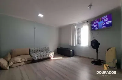 Kitnet semi mobiliado na guilhermina em praia grande sp. 1 vaga de garagem