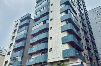 Apartamento de 1 dormitório com sacada, perto de feirinha na guilhermina em praia grande sp.