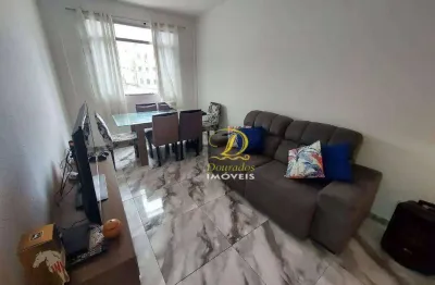 Apartamento com 1 dormitório à venda, 48 m² por r$ 270.000,00 - boqueirão - praia grande/sp