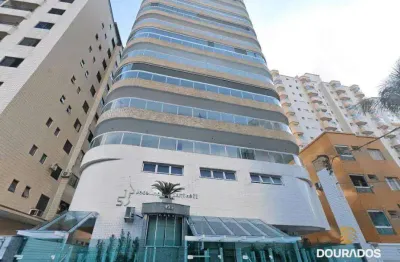 Apartamento de 2 dormitório sendo 01 suíte, com varanda na tupi em praia grande sp.
