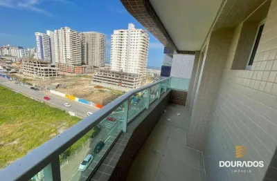 Apartamento novo com 3 dorm(s), sendo 3 suítes, varando gourmet na Aviação em Praia Grande SP.
