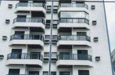 Apartamento de 1 dormitório com sacada, amplo na guilhermina em praia grande sp.