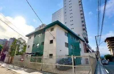 Kitnet com 1 dormitório à venda, 24 m² por r$ 185.000,00 - aviação - praia grande/sp