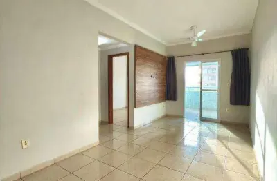 Apartamento de 2 dorm(s) sendo 1 suíte com sacada gourmet no forte em praia grande sp.