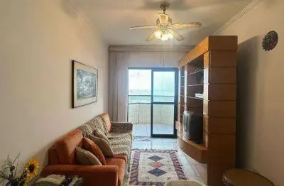 Apartamento de 3 dorm (1 suíte), com vista para mar na tupi em praia grande sp