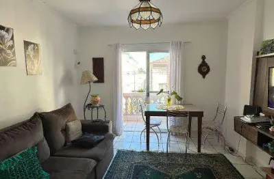 Apartamento com 3 dormitórios sendo 1 suíte com sacada na tupi em praia grande sp.