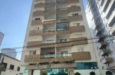 Apartamento de 1 dormitório sendo suíte com sacada na tupi em praia grande sp.