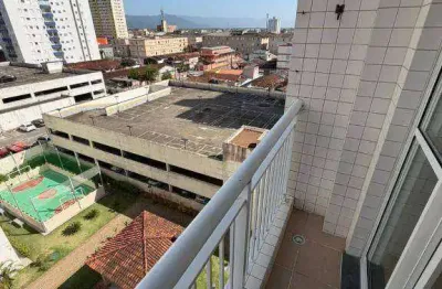 Apartamento de 2 quartos com sacada na ocian em praia grande sp.