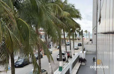 Kitnet reformada 36m² , com vista mar na mirim em praia grande sp