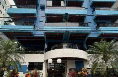 Apartamento de 2 Dormitórios sendo 1 suíte com 3 sacadas no Canto do Forte em Praia Grande SP.