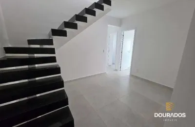 Apartamento duplex com 4 dormitórios, sendo 3 suítes, 2 varandas vista mar na Guilhermina em Praia Grande SP.