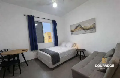 Kitnet mobiliada toda reformada para investidor na Ocian em Praia Grande SP