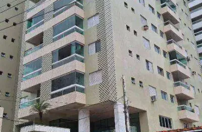 Apartamento com 2 dormitórios para alugar, 83 m² por R$ 3.500,00/mês - Aviação - Praia Grande/SP