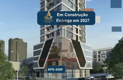 Apto em construção em itapema, bairro morretes, com 68m² área privativa com 2 dormitórios sendo 1 suíte, 1 vaga de garagem, área de lazer completa
