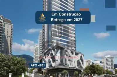 Apto em lançamento no centro de itapema/sc, sendo 238.43m², com 4 suítes , 3 vagas de garagem, área de lazer completa