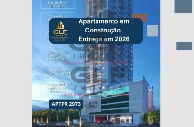 Apartamento em construção em itapema/sc, com 3 suítes e 2 vagas de garagem. 124m² e lazer completo. bem localizado. investimento