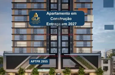Apartamento em construção alto padrão na cidade de porto belo/sc no bairro pereque, 2 suítes e 2 vagas de garagem. 108m². localização privilegiada