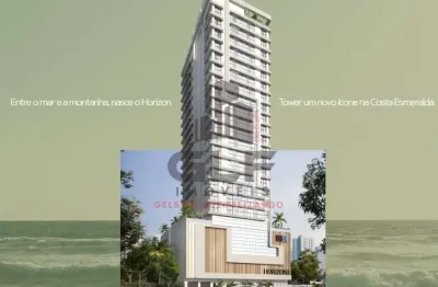 Lançamento apartamento flat alto padrão em itapema/sc na meia praia, com 1 suíte e 1 vaga de garagem. ótimo investimento.