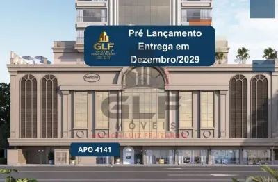 Apto na planta em itapema/sc bairro meia praia, com 185,20m²área privativa, sendo 4 suítes, 3 vagas de garagem, área de lazer completa