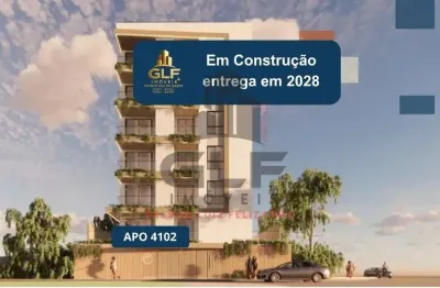 Apto em construção em itapema/sc bairro camboriú, com 67m² área privativa, sendo 2 suítes, 1 vaga de garagem área de lazer completa