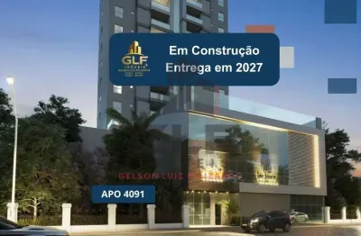 Apto em construção  em itapema/sc centro, com 132m² área privativa, sendo 3 suítes, 2 vagas de garagem, área d lazer completa