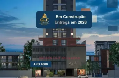 Apto em construção centro de balneário camboriú, com 108m² área privativa sendo 3 suítes, 2 vagas de garagem área de lazer completa
