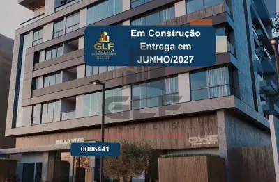 Apto em construção em bombinhas, com 121,07m² área privativa sendo 2 suítes, 1 vaga de garagem, área de lazer completa